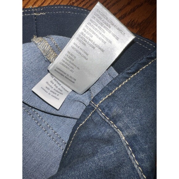 Free People We The Free Jeans Womens Sz 31 Pull On Flare Denim Pants hippy retro - Picture 7 of 8